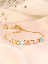 Stylish Crystal Baguette Stone Bracelet
