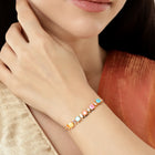 Stylish Crystal Baguette Stone Bracelet