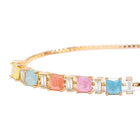 Stylish Crystal Baguette Stone Bracelet