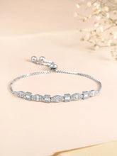 Allure Crystal Studded Link Bracelet