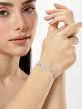 Allure Crystal Studded Link Bracelet