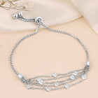 Dazzling Layered Chain Bracelet