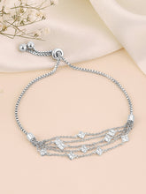 Dazzling Layered Chain Bracelet