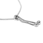Radiant CZ & Crystal Chain Bracelet