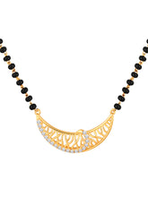 Lunar Love Rose Gold Plated CZ Studded Mangalsutra