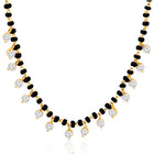 CZ Charm Beaded Chain Mangalsutra