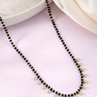 CZ Charm Beaded Chain Mangalsutra