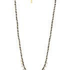 CZ Charm Beaded Chain Mangalsutra
