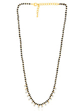 CZ Charm Beaded Chain Mangalsutra