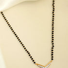Chic CZ Mangalsutra for Modern Brides