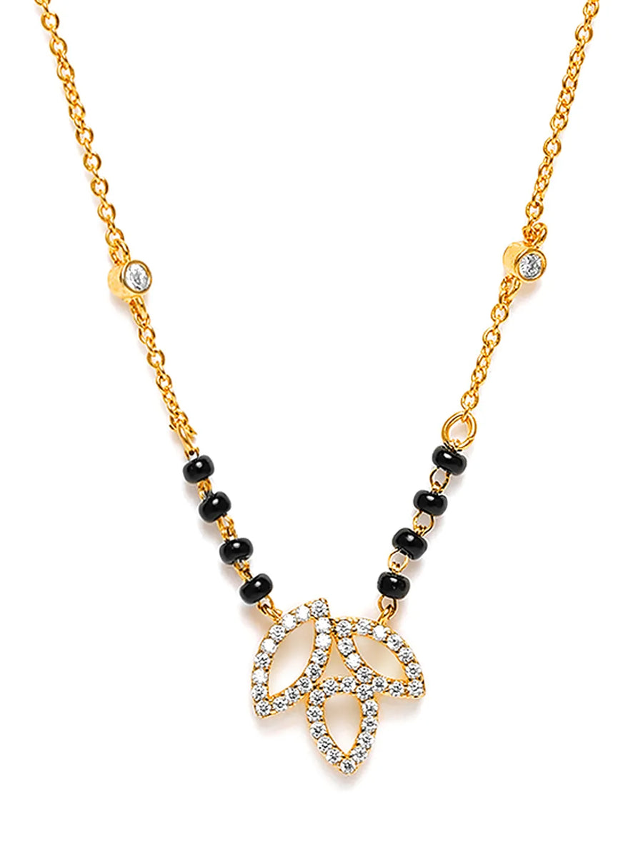 Sparkling CZ Mangalsutra for Brides