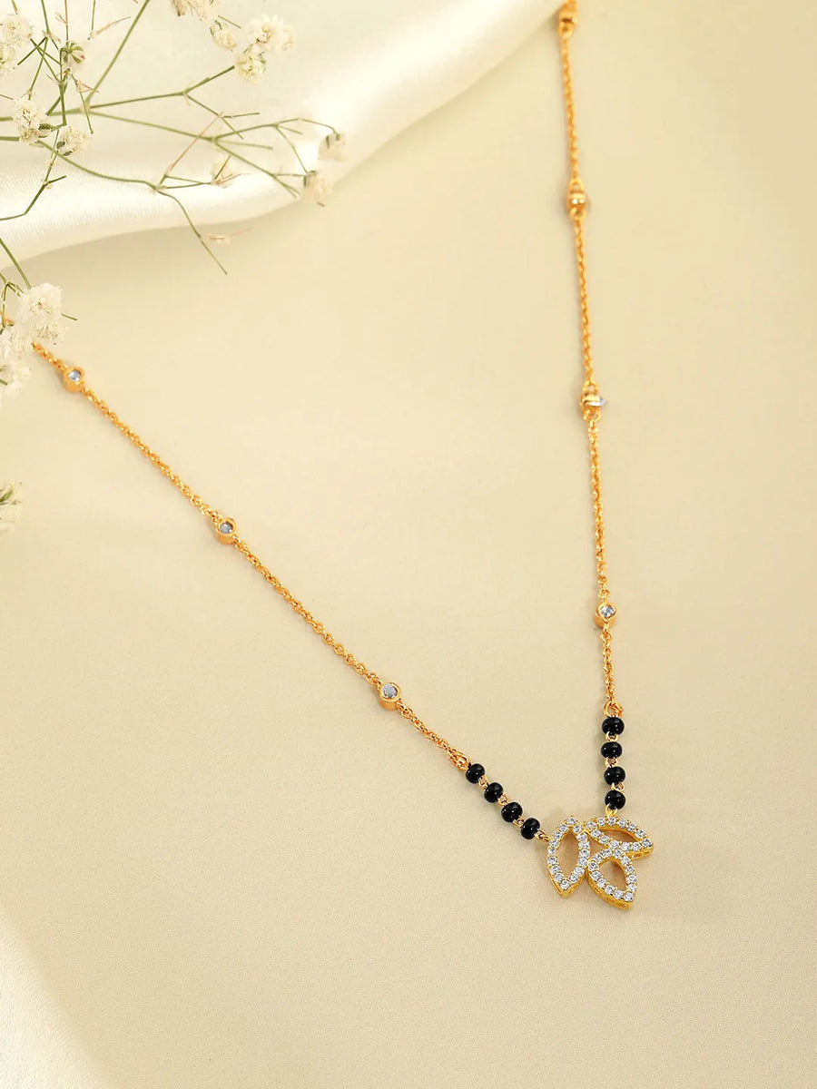 Sparkling CZ Mangalsutra for Brides