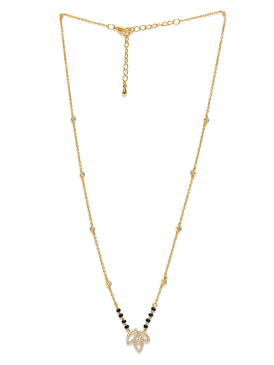 Sparkling CZ Mangalsutra for Brides