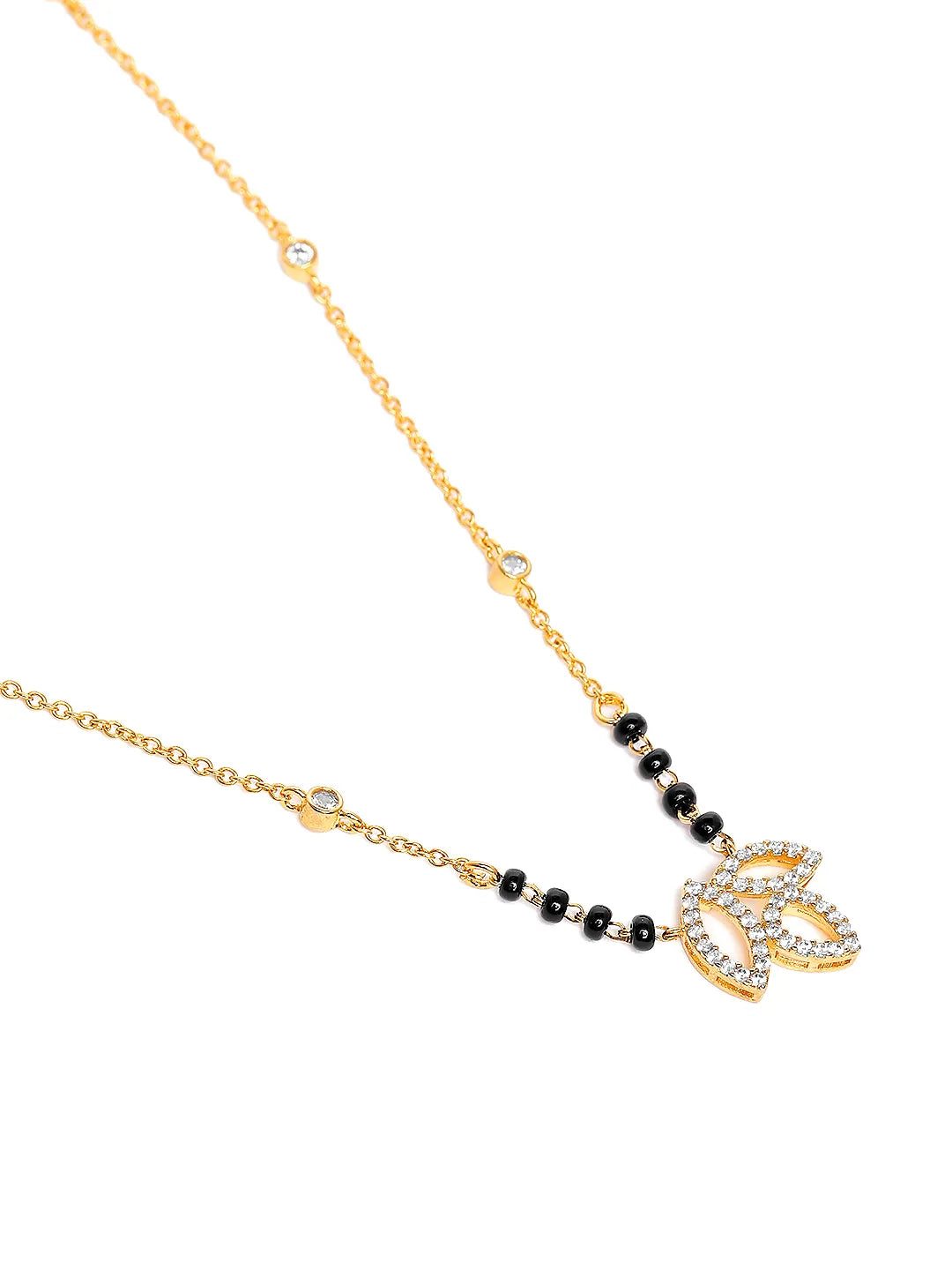 Sparkling CZ Mangalsutra for Brides