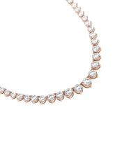 Glamorous Crystal Pave Necklace Set
