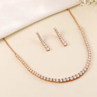Dazzling Chic Necklace Earrings Set