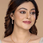 Dazzling Chic Necklace Earrings Set