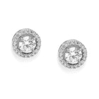 Sparkling CZ Studded Necklace Set