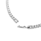 Sparkling CZ Studded Necklace Set