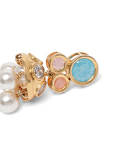 Pearl & Crystal Vibrant Necklace Set