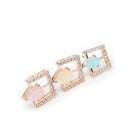 Vibrant Crystal Studded Necklace Set