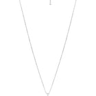 Halo CZ Pearl Pendant & Stud Set - Silver