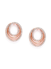 Exquisite CZ Round Layer Pendant Set