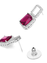 Elegant CZ & Crystal Pendant Set