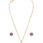 Deluxe CZ & Crystal Pendant Set