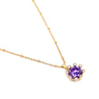 Deluxe CZ & Crystal Pendant Set