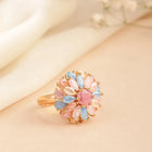 Carnival Bliss Floral Crystal Ring