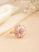 Carnival Bliss Floral Crystal Ring