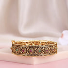 Heritage Kundan-Set Gold Bangle