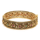 Heritage Kundan-Set Gold Bangle