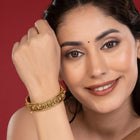 Heritage Kundan-Set Gold Bangle