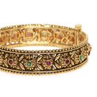 Heritage Kundan-Set Gold Bangle