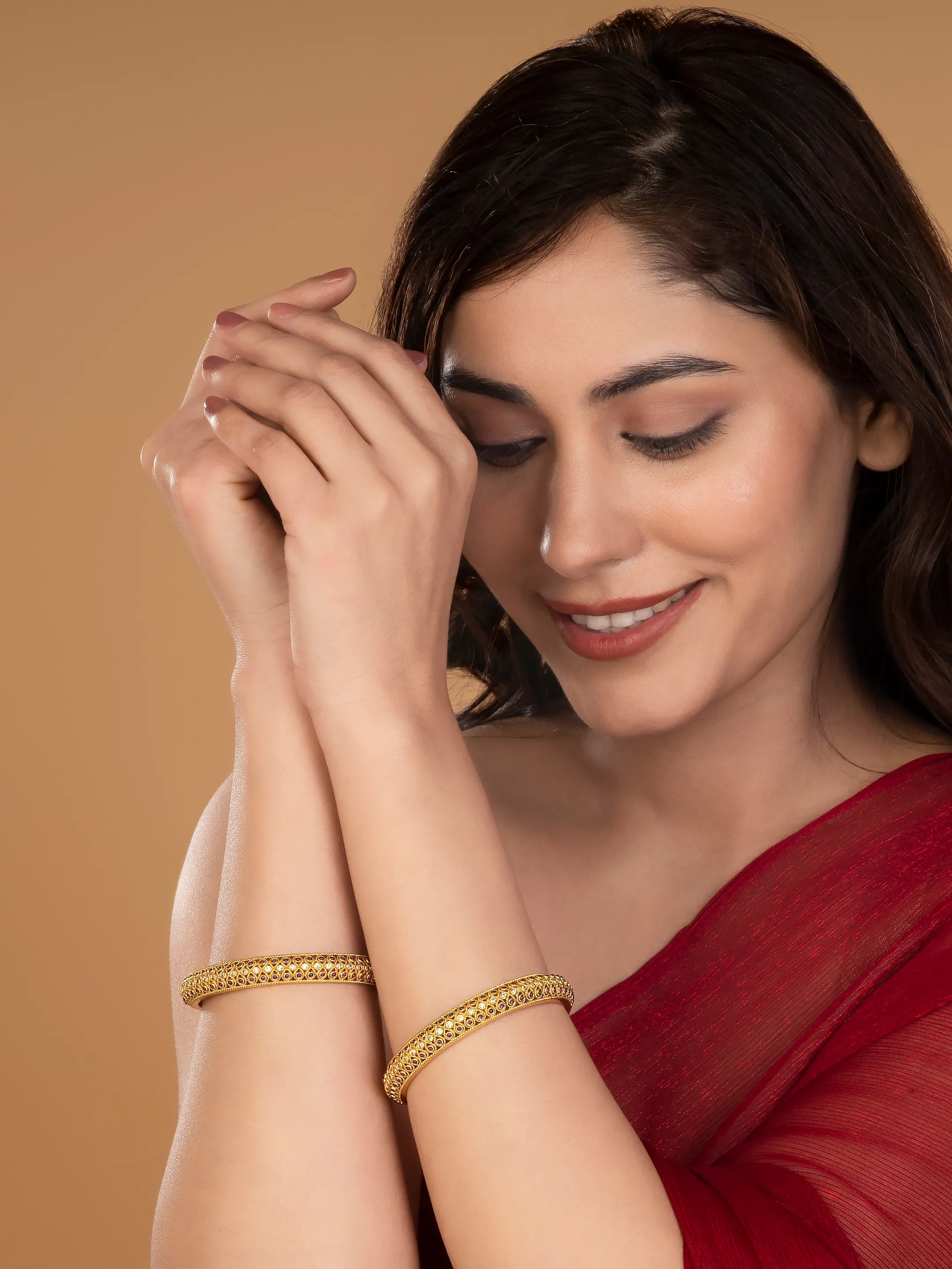 Glossy Traditional Kada Bangles