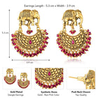 Elephant Drop Earrings – Unique & Stylish | Peora