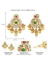 Crystal Dangle Earrings – Sparkling & Elegant | Peora