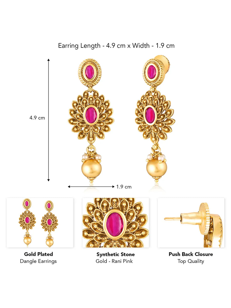 Pearl Drop Earrings – Elegant & Timeless | Peora