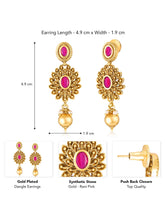 Pearl Drop Earrings – Elegant & Timeless | Peora