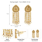 Laxmi Tassel Earrings – Elegant & Festive | Peora

 