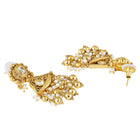 Studded Drop Earrings – Elegant & Sparkling | Peora