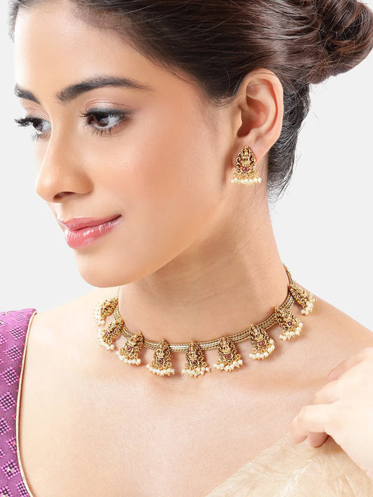 Layari Necklace Set | Traditional Fashion Jewellery by Peora Fashions