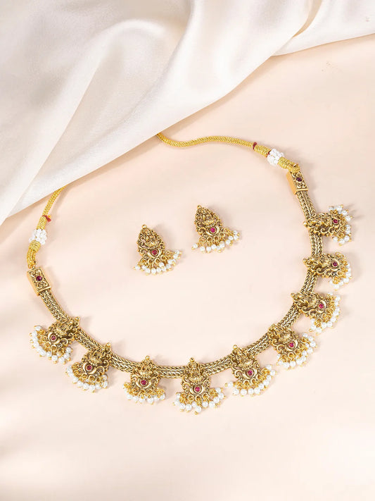 Goddess Inspired Lariya Necklace Set