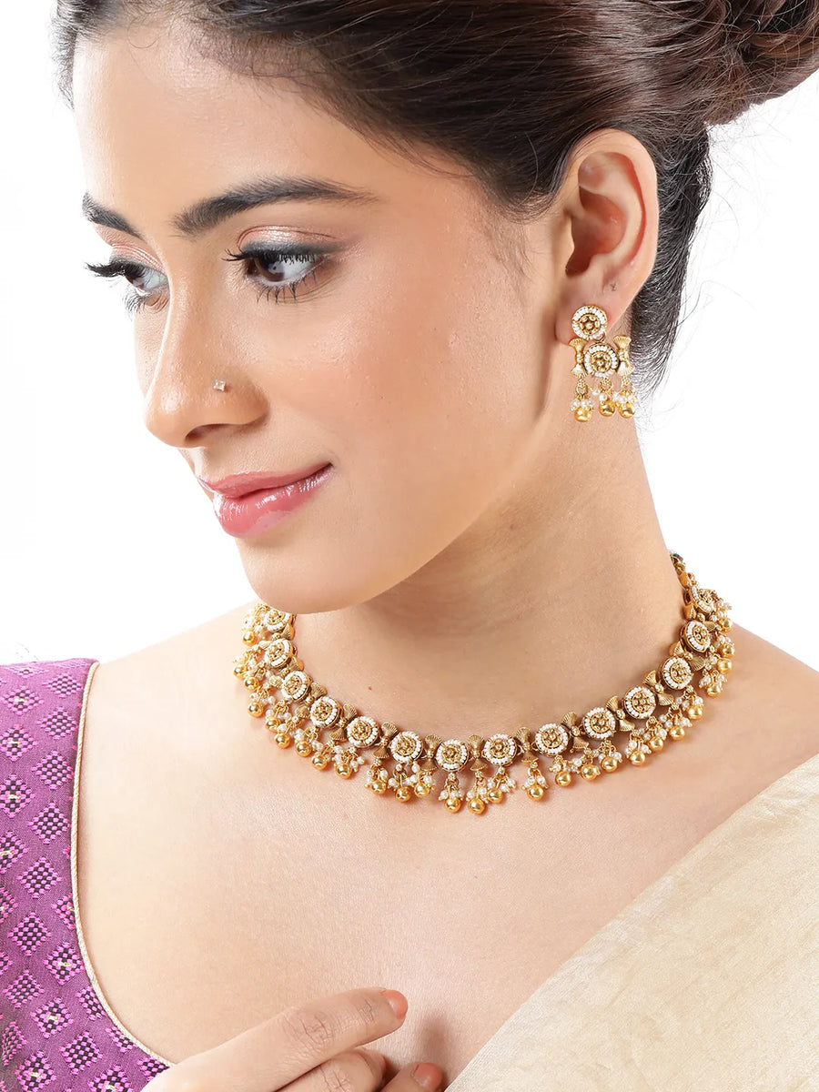 Beaded Necklace Set | Handcrafted Fashion Jewellery by Peora Fashions