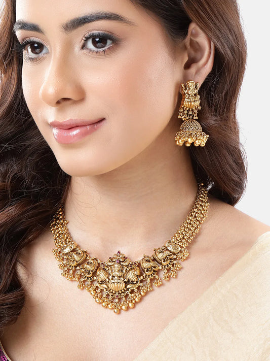 Indian Necklace Set | Traditional Fashion Jewellery by Peora Fashions