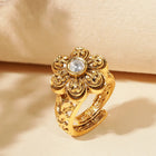 Floral Ring | Elegant Fashion Jewellery by Peora

