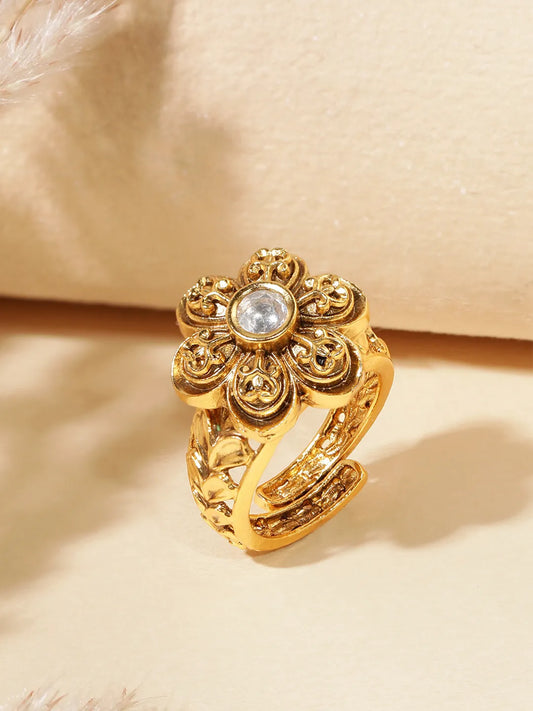 Floral Ring | Elegant Fashion Jewellery by Peora

