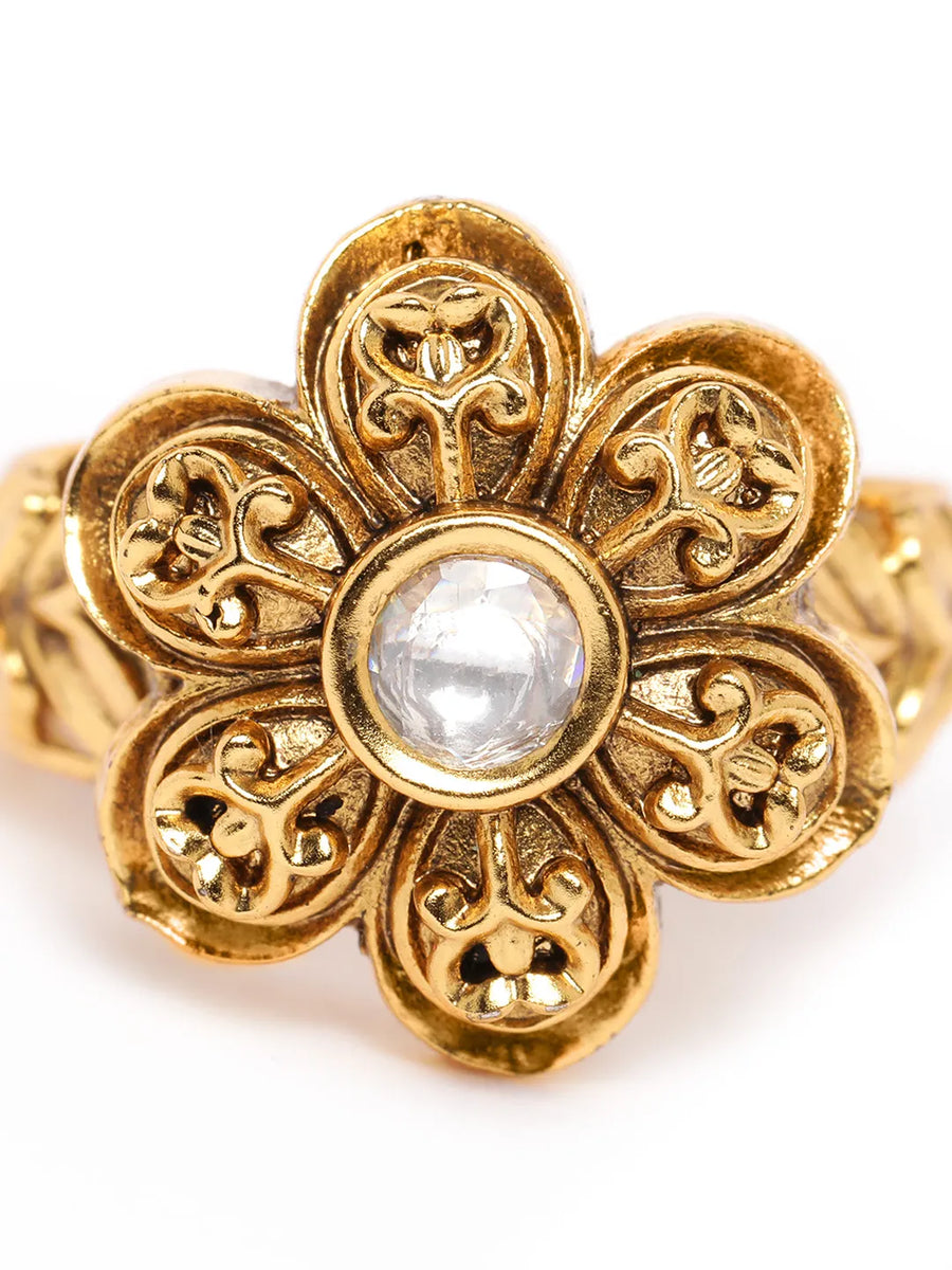 Floral Ring | Elegant Fashion Jewellery by Peora


